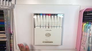 Sailor Brush Twin Fine pens review