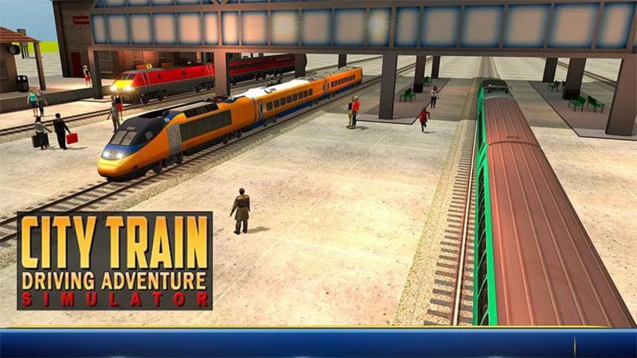 City Train Driving Adventure Simulator Android Gameplay