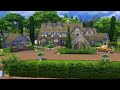 The Tudor Estate Pt 1 Plus Paranormal Story Time Speed Build The Sims 4 Building