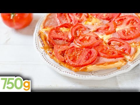 Recette Tarte fine aux tomates et moutarde