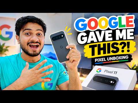 Google GAVE Me This?! 😱 | Pixel 11 Unboxing!
