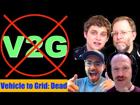 Vehicle to Grid is Dead: Tesla Favorites Wrong on V2G