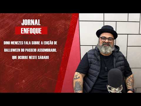 Dino Menezes fala sobre a edição de Halloween do Passeio Assombrado, que ocorre neste sábado