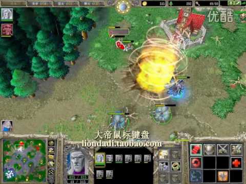 【血法开矿 阎王跑狼骑】魔兽争霸大帝UD vs kkapstone 十殿阎王 3wishes