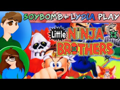 DO YOU EVEN SLICE, BRUH? - Little Ninja Brothers (NES) feat. Lydia - Part 1 | SoyBomb LIVE!