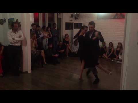  Taçlan Özüm Erk  and  Burak Öncel  are  dancing  to  the  tango  "  Yuyo Verde  "  by  Domingo Federico  in  2016