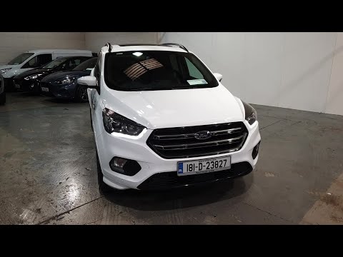 181D23827  - 2018 Ford Kuga ST LINE PAN ROOF HALF LEATHER CALL PETER 086 77...