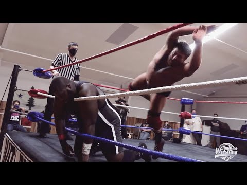 Big Beef vs. Tyree Taylor - Limitless Wrestling (MLW, NJPW, Hoss Fight, #DoubleVision)