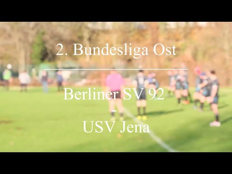 Berliner SV 92 - USV Jena 2. Bundesliga Ost 4K60