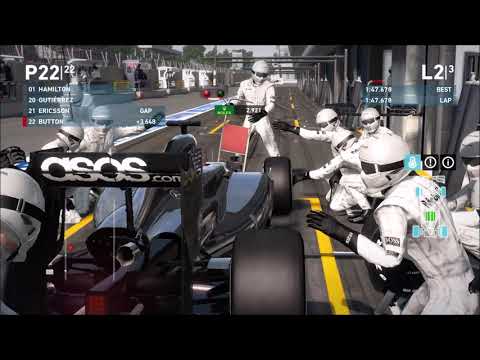 Codemasters F1 Game - Pitstop Comparison 2010-2021