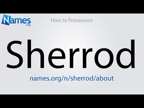 How to Pronounce Sherrod