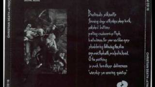 Christian death-The death of josef