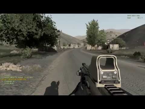 Arma2OA Village Ambush and Firefight