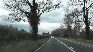 preview picture of video 'Driving On The A442 & A44 From Arrow, Alcester To Spetchley, Worcester, England 30th November 2012'