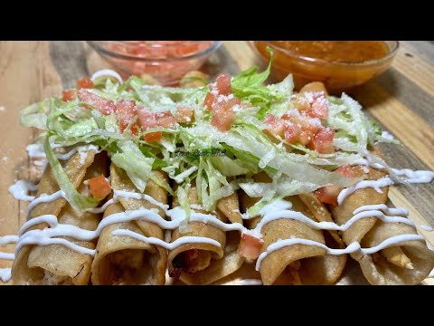 HOW TO MAKE SIMPLE & EASY TAQUITOS