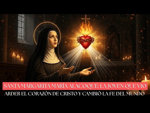 Santa Margarita María Alacoque: La Joven que Vio Arder el Corazón de Cristo y Cambió la Fe del Mundo