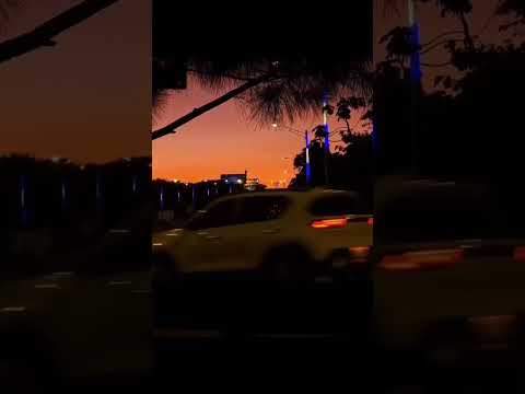 Atardecer desde El Periférico Gerardo Barrios - San Miguel