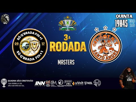 SÓ QBRADA/FOI + 1 vs AREIÃO TNT | COPA SANTO ANDRÉ FUTSAL ● MASTERS 2025