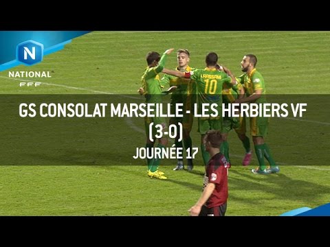 J17 : GS Consolat Marseille - Les Herbiers VF (3-0), le résumé