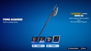 How To Get Star Wars Vibro-Ax Pickaxe For FREE! (Fortnite)