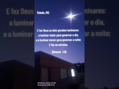 #toledo #mg #minasgerais #brasil #noite #genesis #lua #biblia