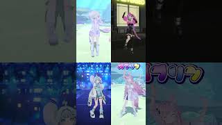 4人が踊ってみた【バブリン】轟はじめ、博衣こより、水宮枢、Vivi