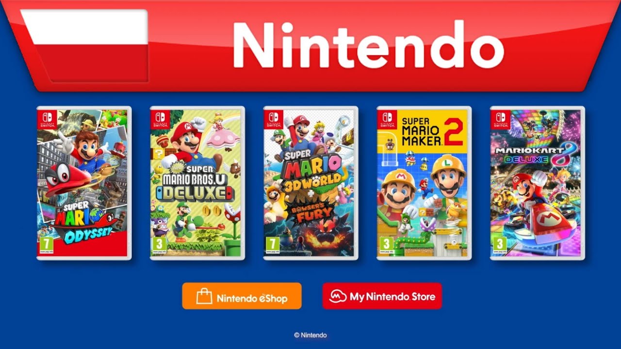 Odkryj przygody Mario na Nintendo Switch!