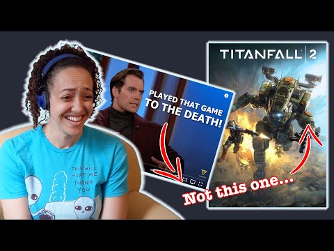 Non Gamer Watches #78 Henry Cavill and Titanfall 2 | headphones users turn your sound down😬😬 sorry.