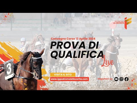Live Prova di Qualifica del 13 Aprile 2024 - 3 Anni - Metri 1600