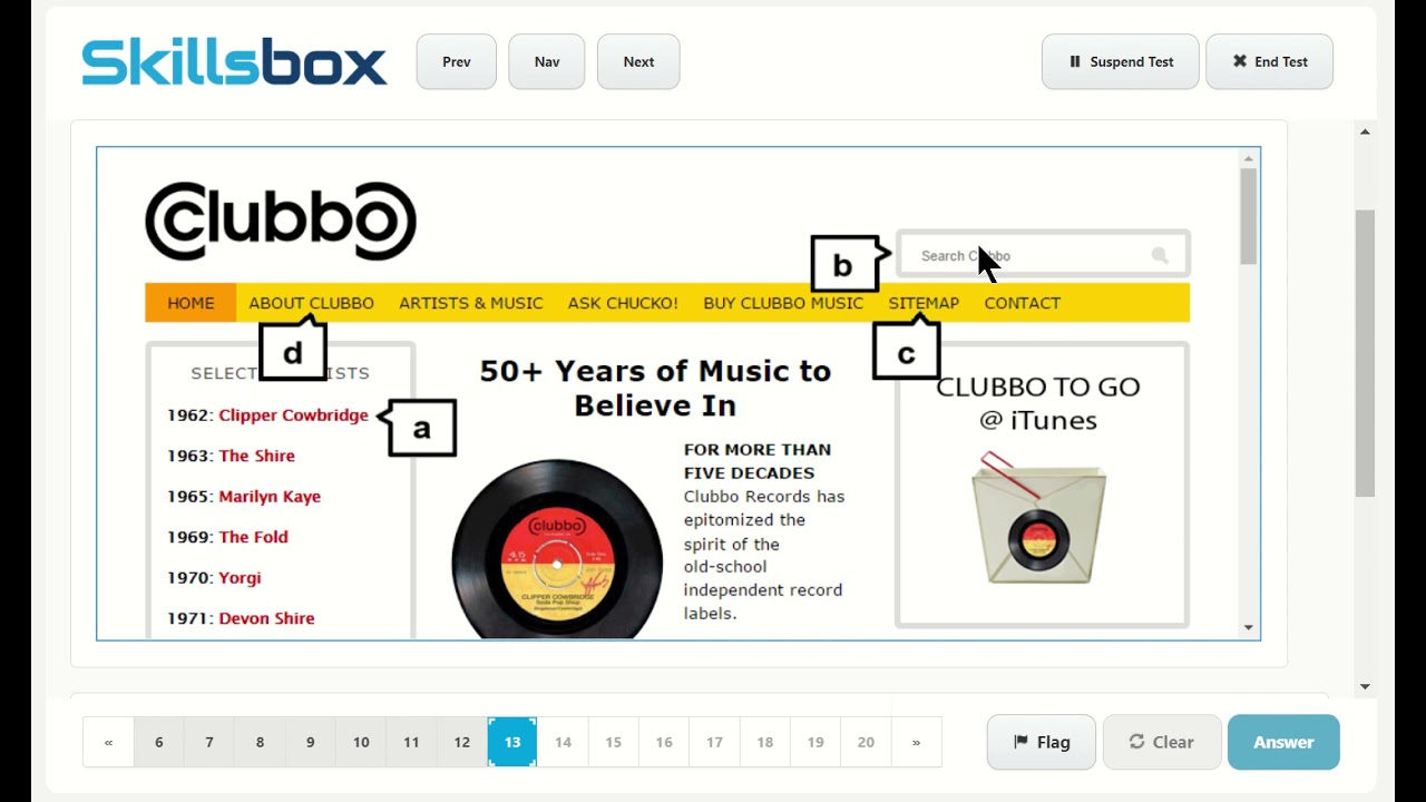 ICDL Digital Marketing | Q1 - 20 | Diagnostic Test