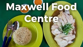 Maxwell Food Centre: Famous Tian Tian Chicken Rice - YouTube