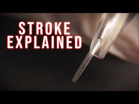 Tattoo Machine Stroke Explained - How to Tattoo