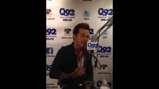 Ryan Cabrera perf his new single &quot;House On Fire&quot; for the fi