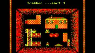 ACORN ELECTRON - TRAKKER (REPTON INFINITY) - SUPERIOR/ACORNSOFT - 1990