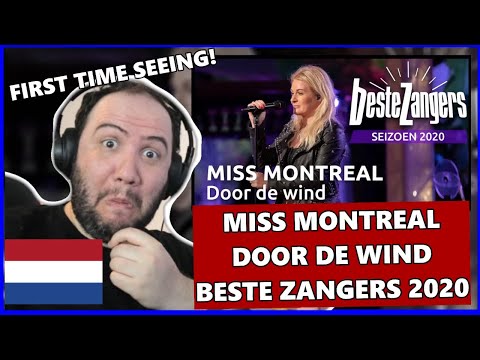 Miss Montreal - Door de wind | Beste Zangers 2020 | Teacher Paul Reacts 🇳🇱