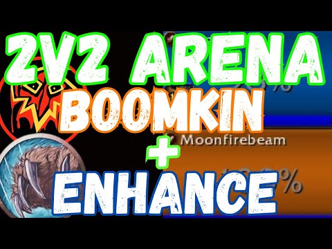 2v2 Arena R1 Moonkin Enhance | 24 Games in 19 Minutes | WotLK S7 (Mongolian Earthworm Cleave)