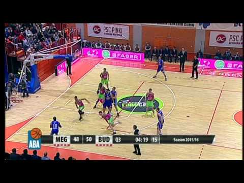 ABA Liga 2015/16 highlights: Mega Leks - Budućnost VOLI R16 (24.12.2015)