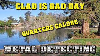 Metal Detecting: Minelab Equinox 800 - Quarters Galore Clad Day