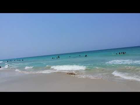 Guanabo beautiful public beach