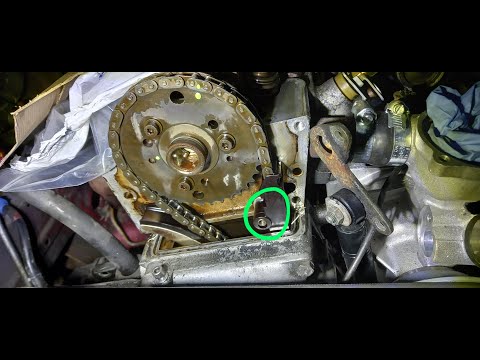 Mercedes 124 M103 GUIDE RAIL PIN REMOVAL  WITHOUT SPECIAL TOOLS