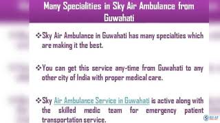 For Risk-Free Transportation Choose Sky Air Ambulance in Kolkata