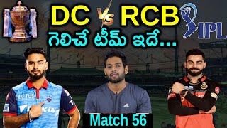 IPL 2021 - RCB vs DC Playing 11 & Prediction | Delhi Capitals vs Royal Challengers | Match 56