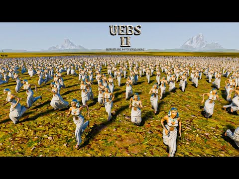 1 MILLION  Cleopatra VS Action Man | Ultimate Epic Battle Simulator 2 | UEBS 2