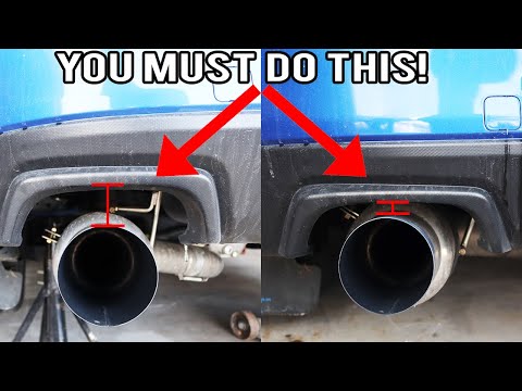 Adjusting My Tomei Exhaust To The Best Angle!