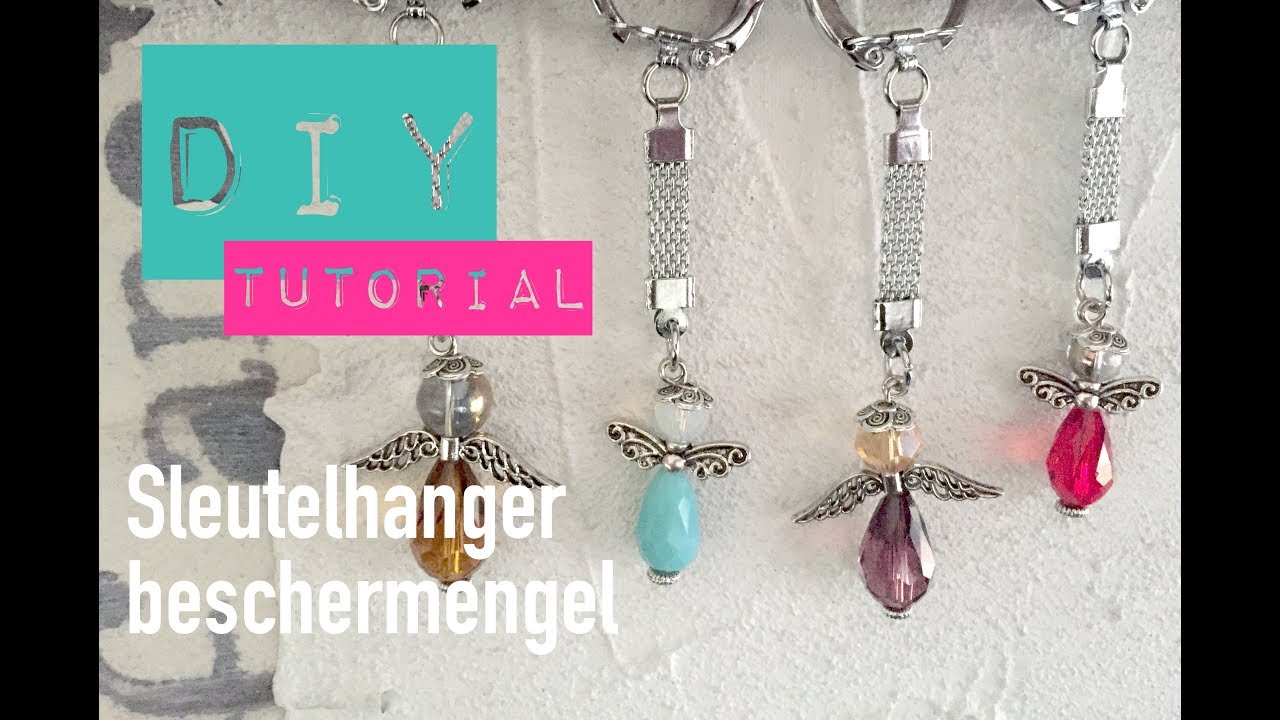 DIY sleutelhanger beschermengel