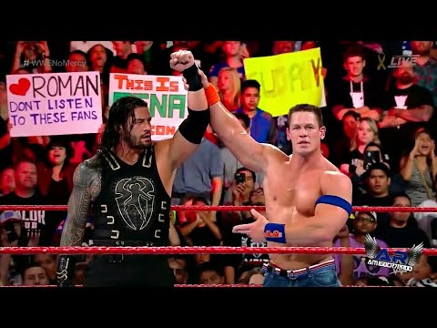 Roman Reigns Vs John Cena - WWE Jan 16 2018  Highlights HD