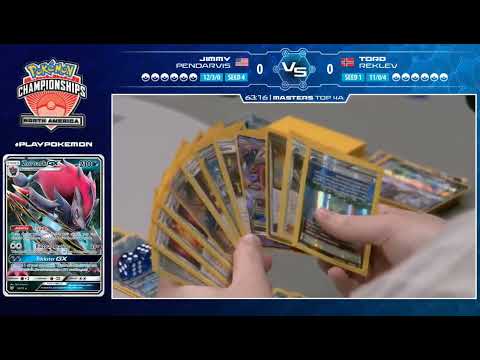 TOP 4a Tord Reklev Vs Jimmy Pendarvis Pokémon North America International Championships