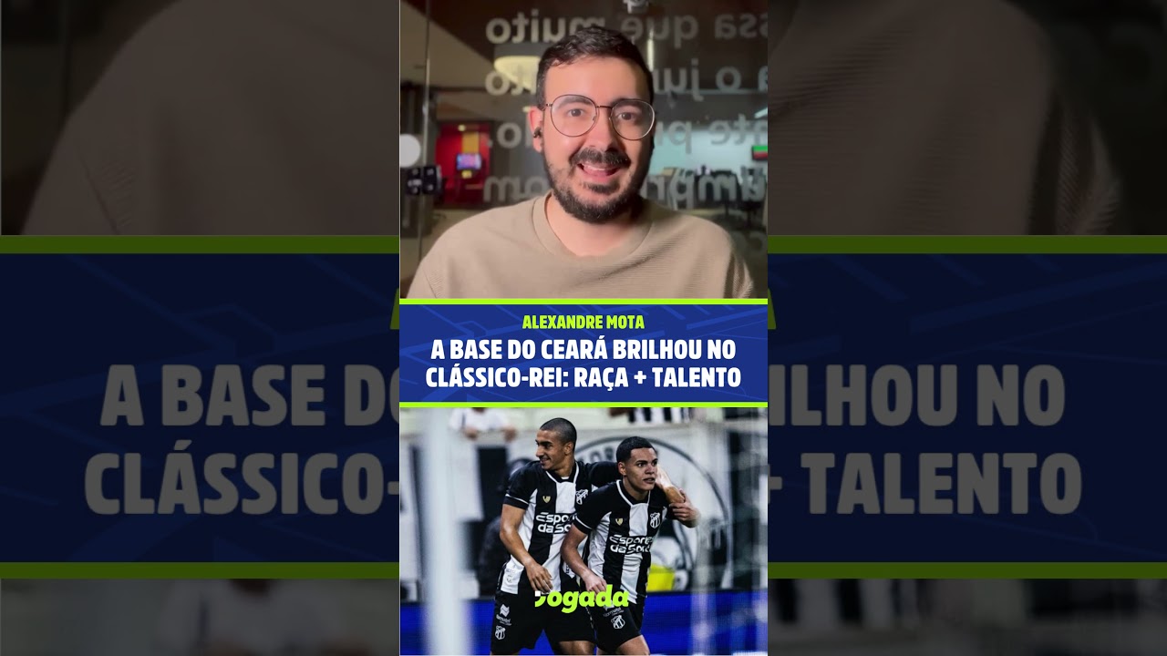 Imagem da notícia A base do Ceará acabou com o Clássico-Rei: raça e talento dos jovens da Cidade Vozão