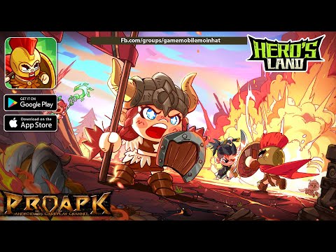 HERO'S LAND Gameplay Android / iOS (Official Launch) - YouTube