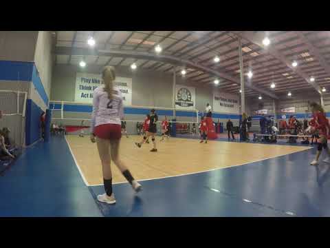 AAU CHILL BLAST 2019 GAME 1 Set 1-b SSV 13 Navy vs MBS 13 Regional